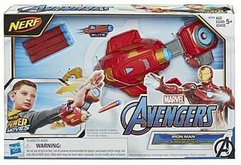 ToyChamp Avengers Iron Man Power Moves Role play set aanbieding