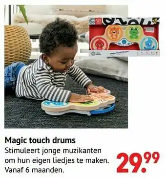 Multi bazar Magic touch drums aanbieding