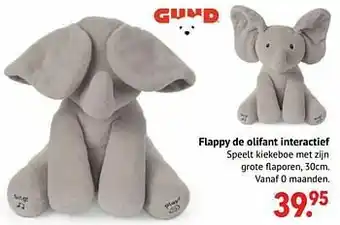 Multi bazar Flappy de olifant interactief aanbieding