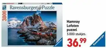 Multi bazar Hamnoy lofoten puzzel aanbieding