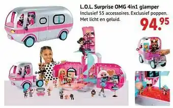 L.o.l. surprise omg 4in1 glamper