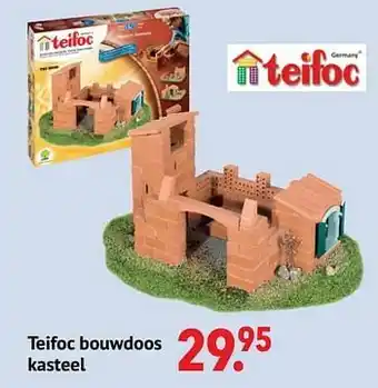 Multi bazar Teifoc bouwdoos kasteel aanbieding