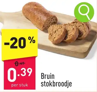 ALDI Bruin stokbroodje aanbieding