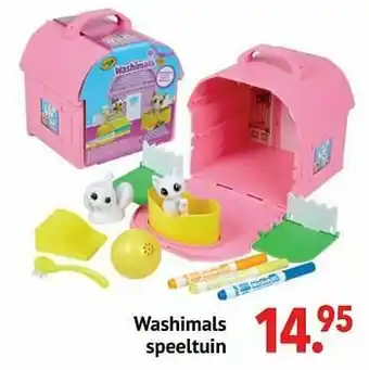 Multi bazar Washimals speeltuin aanbieding