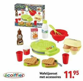 Multi bazar Wafelijzerset met accessoires aanbieding