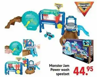 Multi bazar Monster jam power wash speelset aanbieding