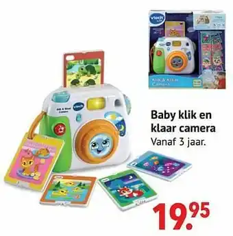 Multi bazar Baby klik en klaar camera aanbieding