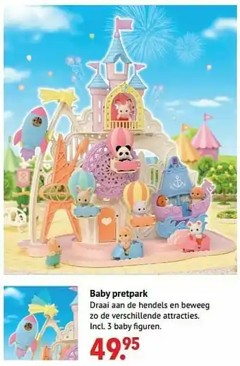 Multi bazar Baby pretpark aanbieding