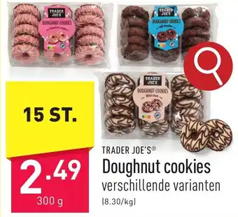 ALDI TRADER JOE'S Doughnut cookies 300g aanbieding