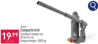 ALDI AUTOXS Compacte krik aanbieding