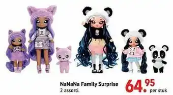 Multi bazar Nanana family surprise aanbieding