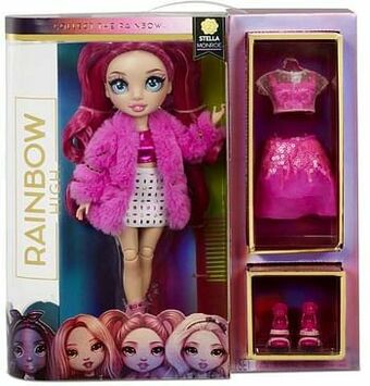 ToyChamp Rainbow High Fashion Doll Fuchsia - Stella Monroe aanbieding