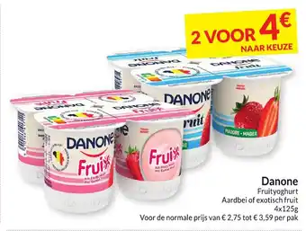Intermarché Danone 4 x 125g aanbieding
