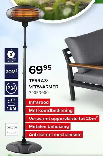 Euroshop TERRASVERWARMER aanbieding