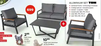 Euroshop ALUMINIUM SET TOM aanbieding