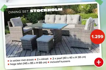 DINING SET STOCKHOLM
