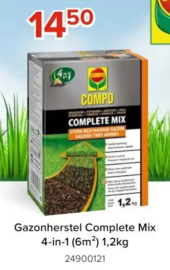 Gazonherstel Complete Mix 4-in-1 (6m²) 1,2kg