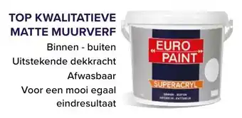 TOP KWALITATIEVE MATTE MUURVERF