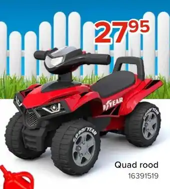 Euroshop Quad rood aanbieding