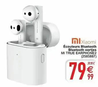 Cora Xiaomi écouteurs bluetooth bluetooth oortjes mi true earphone2 aanbieding