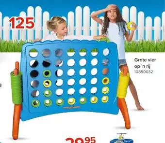 Grote vier op 'n rij