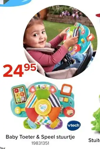 Euroshop Baby Toeter & Speel stuurtje aanbieding