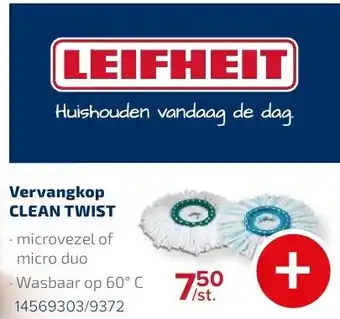 Vervangkop CLEAN TWIST