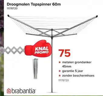 Droogmolen Topspinner 60m