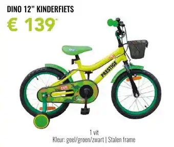 DINO 12" KINDERFIETS