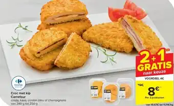 Carrefour Croc met kip Carrefour aanbieding