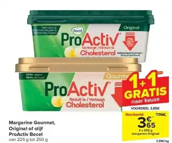 Margarine Gourmet, Original of olijf ProActiv Becel