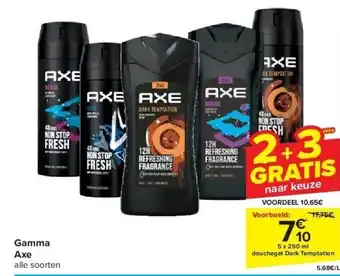 Carrefour Gamma Axe aanbieding