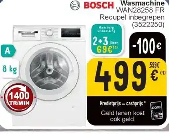 Cora Wasmachine aanbieding