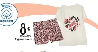 Cora Pyjama short aanbieding
