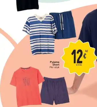 Cora P yjama short aanbieding