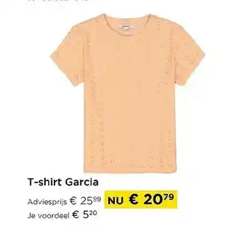 Molecule T-shirt Garcia aanbieding