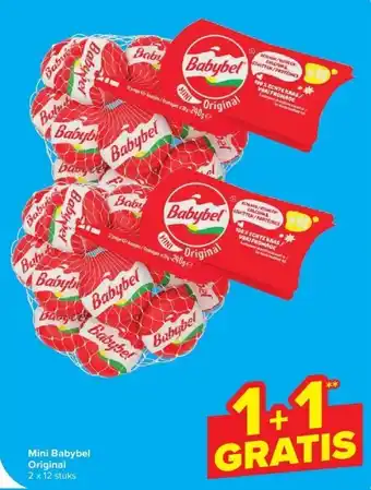 Carrefour Mini Babybel Original aanbieding