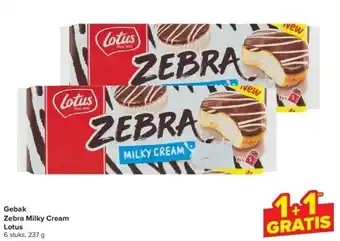 Gebak Zebra Milky Cream Lotus