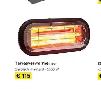 Molecule Terrasverwarmer Eros aanbieding