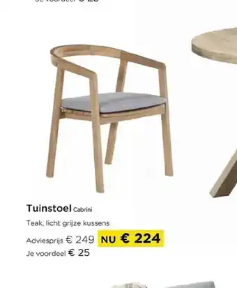 Molecule Tuinstoel Cabrini aanbieding