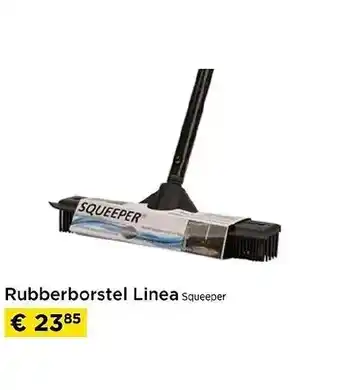 Rubberborstel Linea Sauwepет