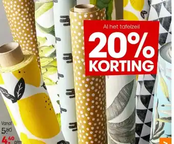 Al het tafelzeil