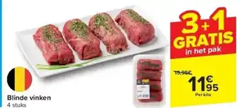 Carrefour Blinde vinken aanbieding