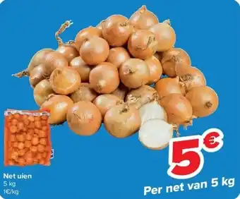 Carrefour Net uien aanbieding