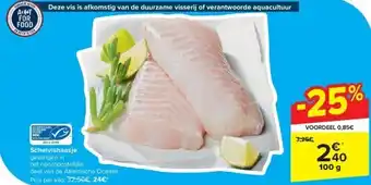 Carrefour Schelvishaasje aanbieding