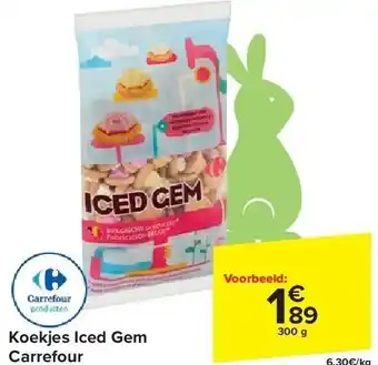 Carrefour Koekjes Iced Gem Carrefour aanbieding