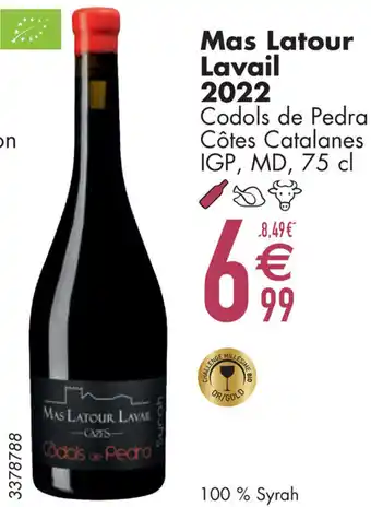 Cora Mas Latour Lavail 2022 , 75 cl aanbieding
