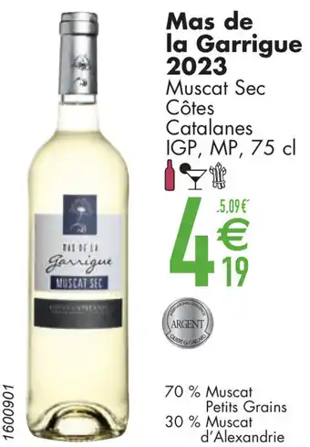 Cora Mas de la Garrigue 2023 , 75 cl aanbieding