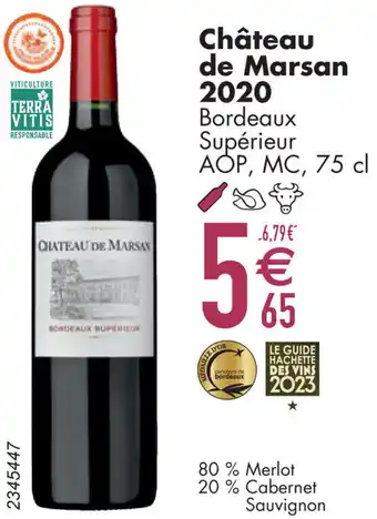 Cora Château de Marsan 2020, 75 cl aanbieding