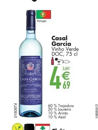 Cora Casal Garcia Vinho Verde DOC, 75 cl aanbieding